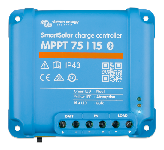 Victron Energy MPPT 75/15 SmartSolar Solar Charge Controller Tr
