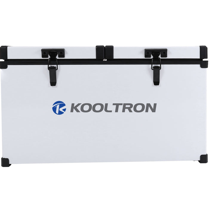 Kooltron 72L Low Profile Dual Compartment Fridge / Freezer Camping 12v 24v 240v