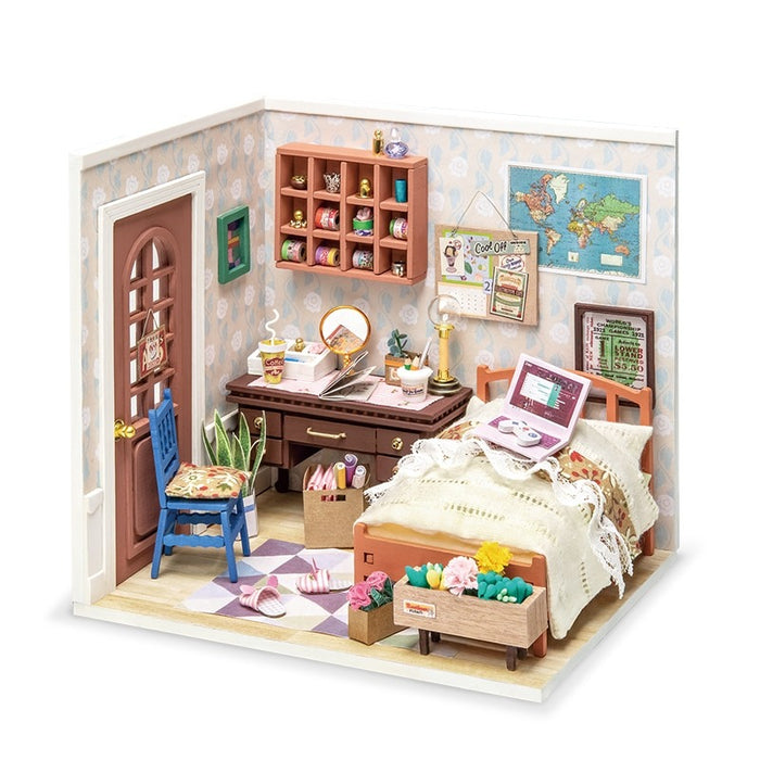 Robotime Anne’s Bedroom DIY Miniature Dollhouse Kit DGM08