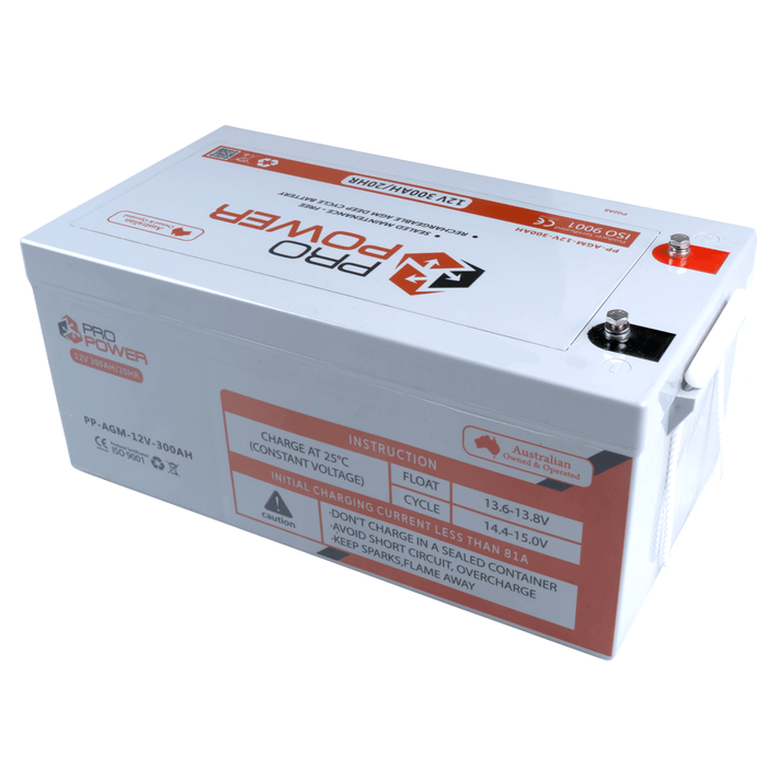 Pro Power 48V 300AH AGM Deepcycle Battery Bank Boat Solar System Off Grid