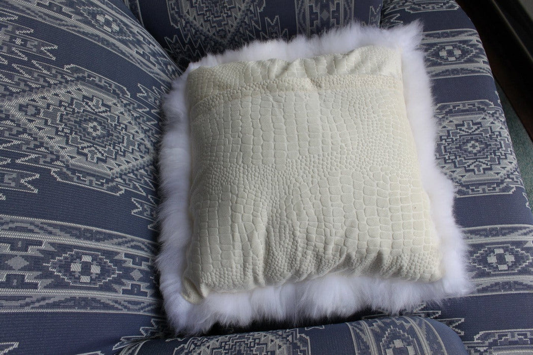 Genuine Australian Luxrious Soft Sheepskin Lambskin Pillow Cover 40cm*40cm