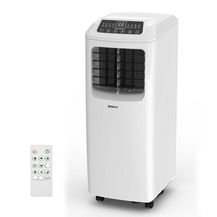 Shinco 7000 BTU Portable Air Conditioner Remote Caravan, Mobile Fan Cooler, Dehumidifier