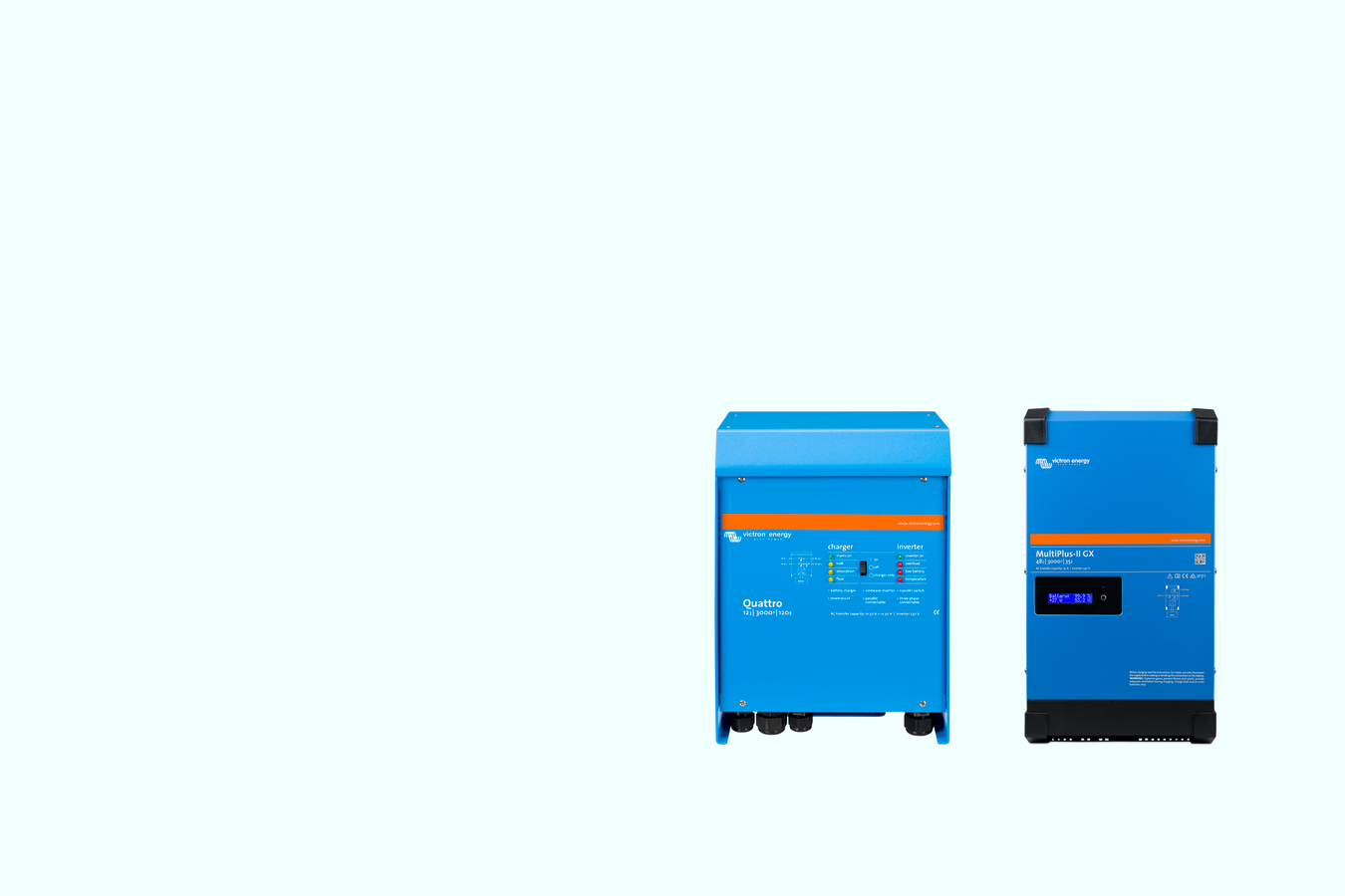 Image of our victron energy inverters