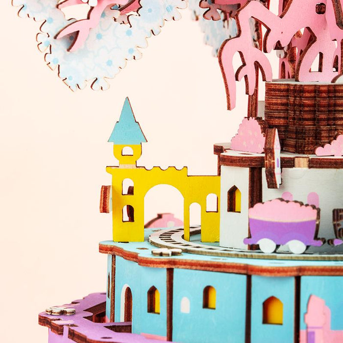 Robotime New DIY Music Box - City In The Sky
