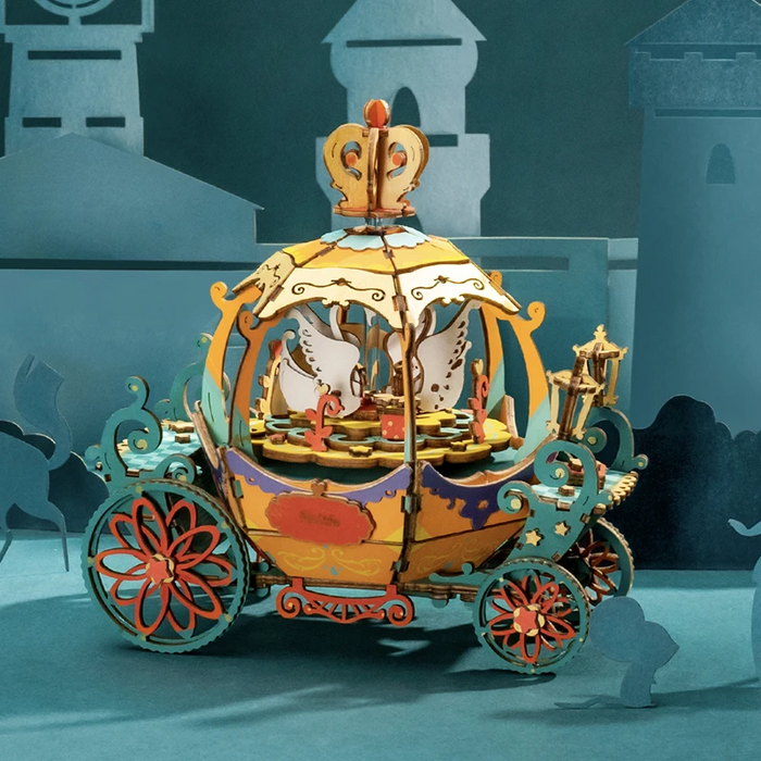 Robotime New Arrival DIY Music box - Pumpkin Carriage