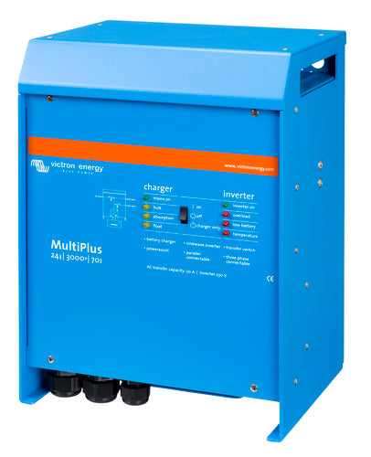 Victron Energy MultiPlus 24V 3000VA 2400W / 6000W 70A Inverter Charger 50A TFS