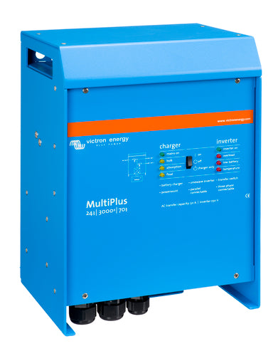Victron Energy MultiPlus 24V 3000VA 2400W / 6000W 70A Inverter Charger 50A TFS