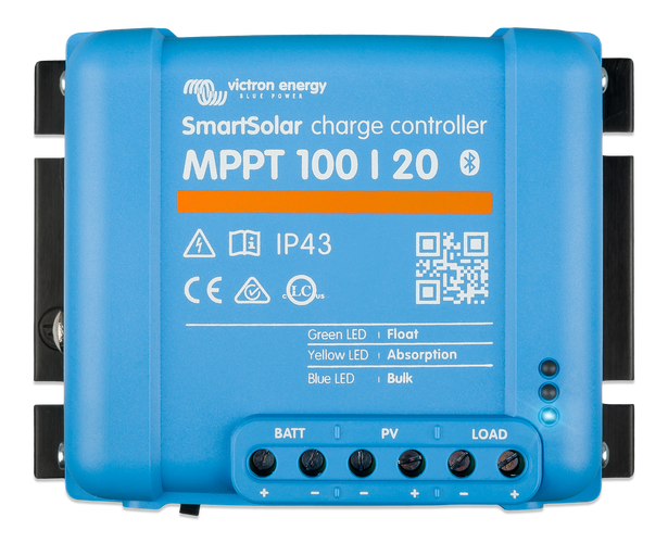 Victron Energy MPPT 100/20 20A 12v/24v SmartSolar Solar Charge Controller