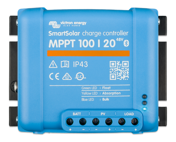 Victron Energy MPPT 100/20 20A SmartSolar Solar Charge Controller 48v