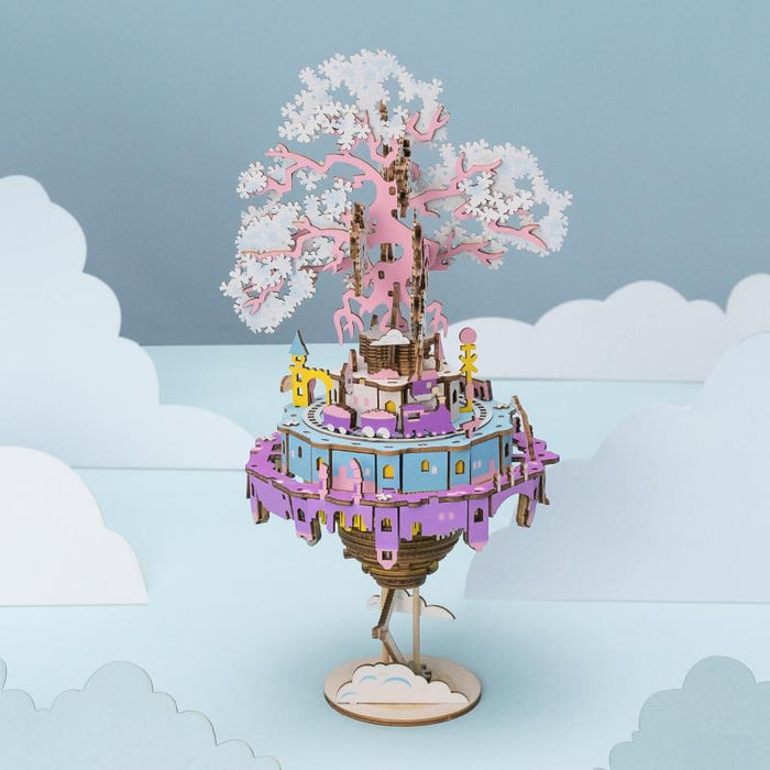 Robotime New DIY Music Box - City In The Sky