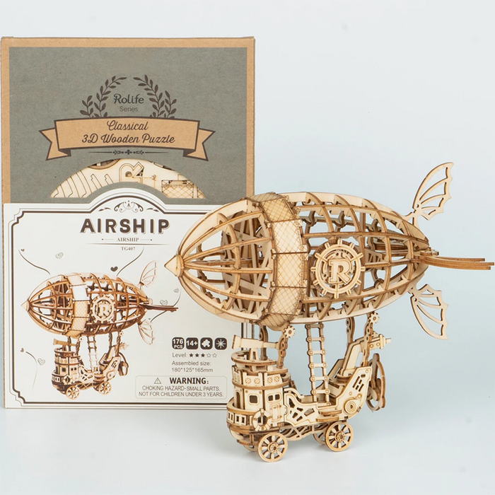 Robotime Modern 3D Wooden Puzzle-Non Animals