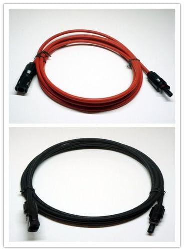 Solar Panel Extension Cable with MC4 Male Female Connectors 4mm2