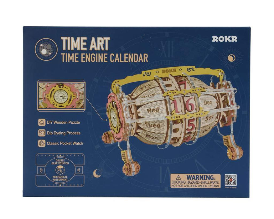 Robotime Time Engine DIY Desk Calendar LC801