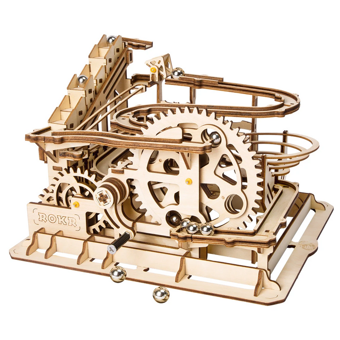 Robotime Magic Crush - Marble Run Model Building Kits - Waterwheel coaster