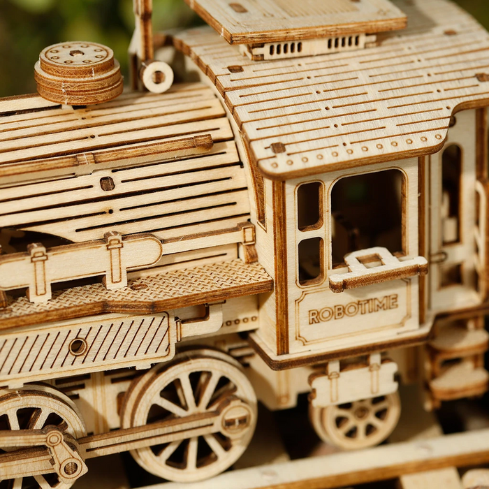 Robotime 3D Self-assembled 1:80 Scale Model Train—Prime Steam Express