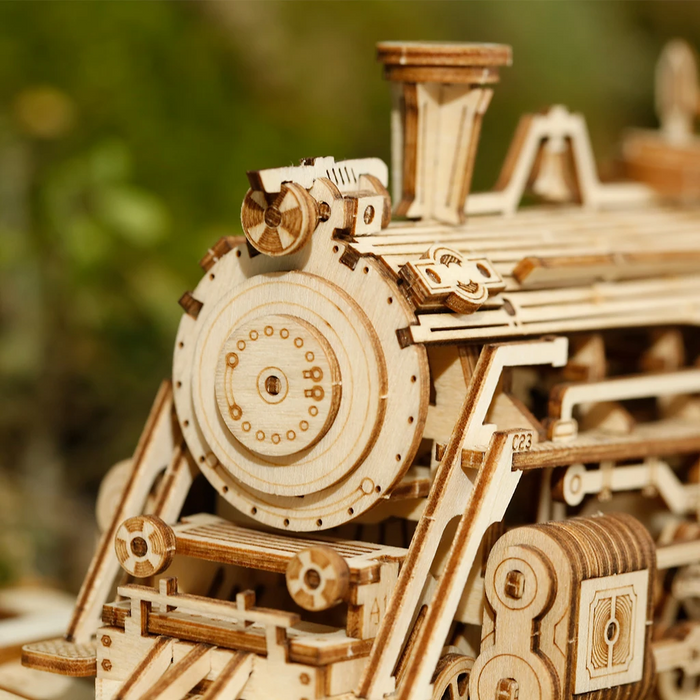 Robotime 3D Self-assembled 1:80 Scale Model Train—Prime Steam Express
