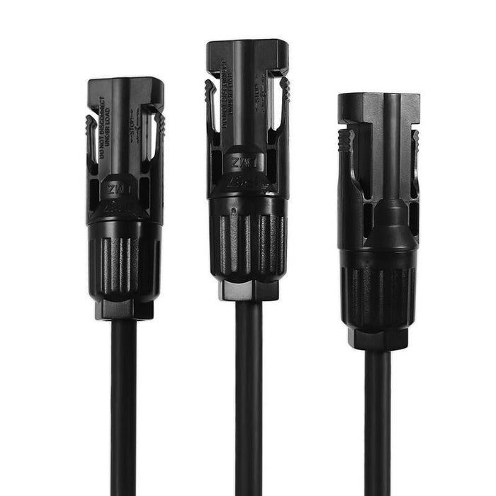 MC4 Adapter Cable Y Y3 Branch Connectors F/F/F/M And M/M/M/F For Solar Panels