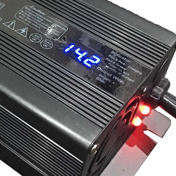 Pro Power 24V 60A Lithium LiFePO4 Battery Charger Display Portable Caravan Boat