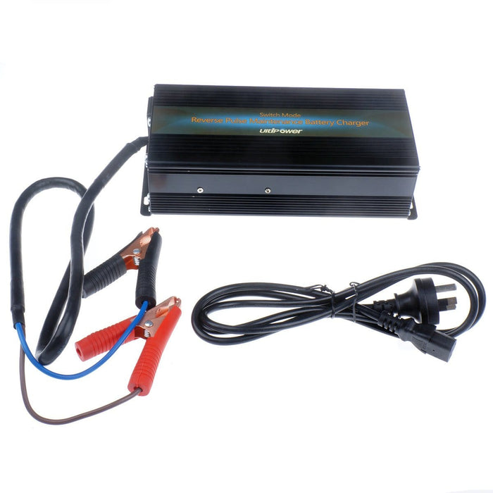 Ultipower 24V 20A Battery Charger Portable Caravan Boat With Switch Mode Design
