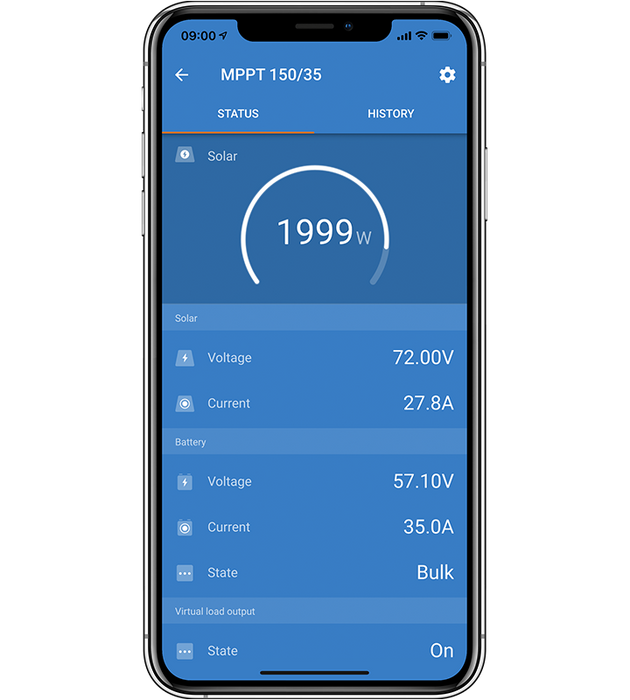 Victron Energy MPPT 150/35 SmartSolar Solar Charge Controller