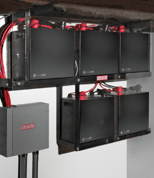 SimpliPhi PHI 3.5 MOUNTING BRACKET for Battery Bank