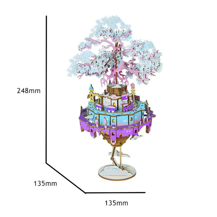Robotime New DIY Music Box - City In The Sky