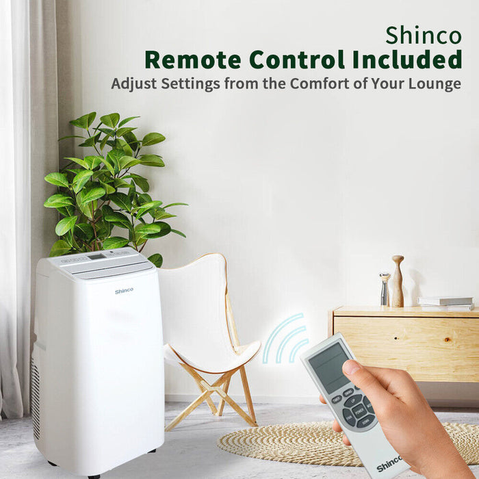 Shinco SPF3 12000BTU 3.5kw Portable Air Conditioner Remote Caravan