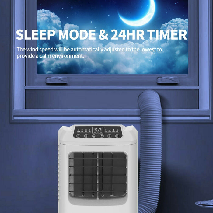 Shinco 7000 BTU Portable Air Conditioner Remote Caravan, Mobile Fan Cooler, Dehumidifier