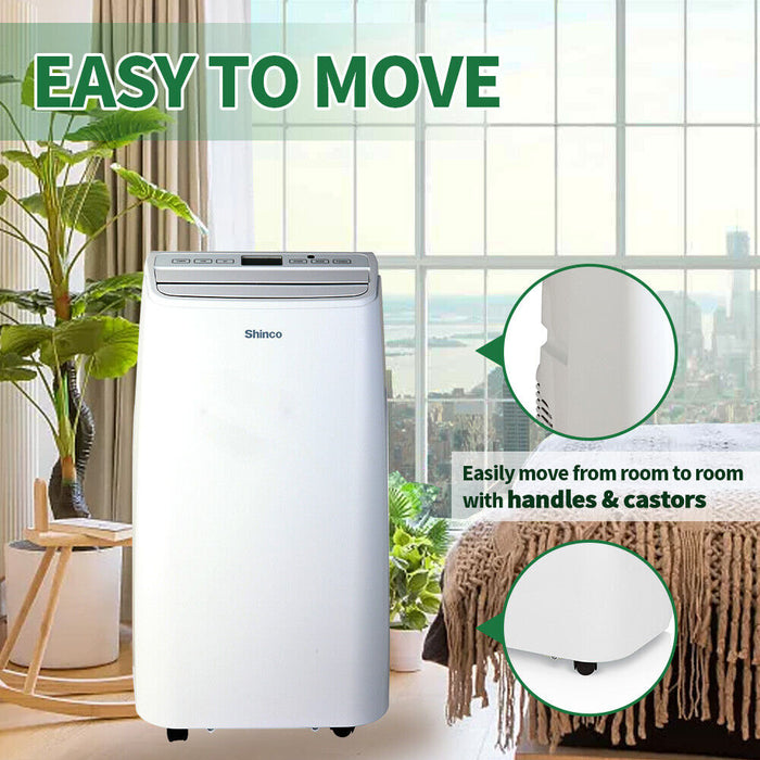 Shinco SPF3 12000BTU 3.5kw Portable Air Conditioner Remote Caravan